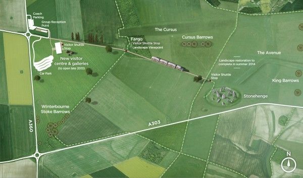 Mapa de Stonehenge
