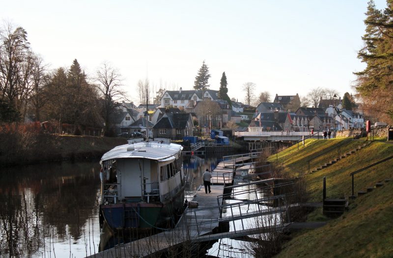 Fort Augustus, à margem do Lago Ness, na Escócia