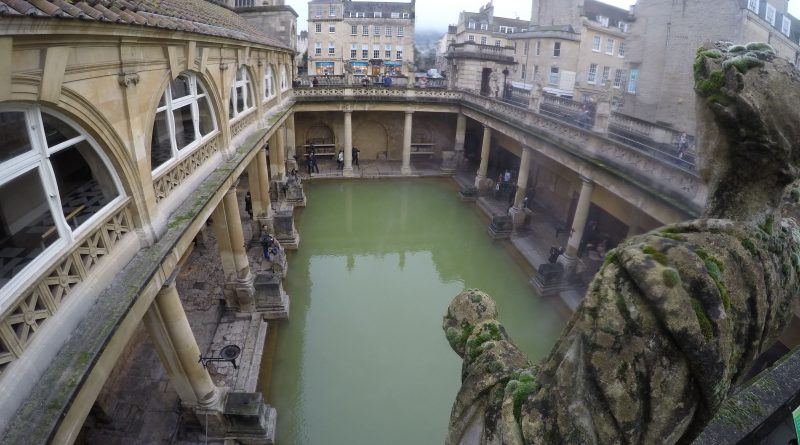 Termas Romanas, em Bath