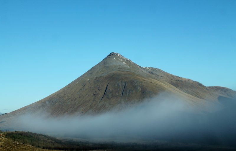 A paisagem dramática das Highlands, na Escócia