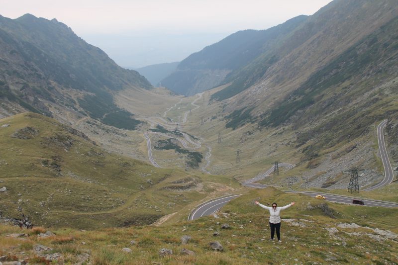 Vista da Transfagarasan, na Romênia